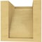 Ekena Millwork 5"W x 5"D x 5"H Wide Burlington Rough Cedar Woodgrain TimberThane Corbel, Primed Tan CORUR05X05X05BURRCPR - alternate 2